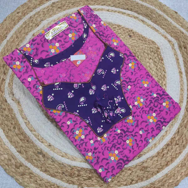 Premium Cotton 57 Inch Length Nighty | NT3939