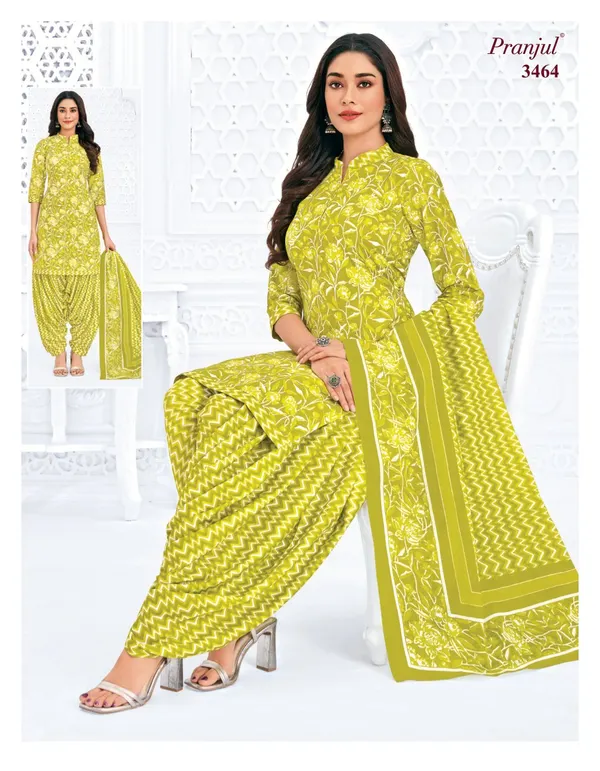 Pranjul Salwar With Patiyala Pant | SP3464