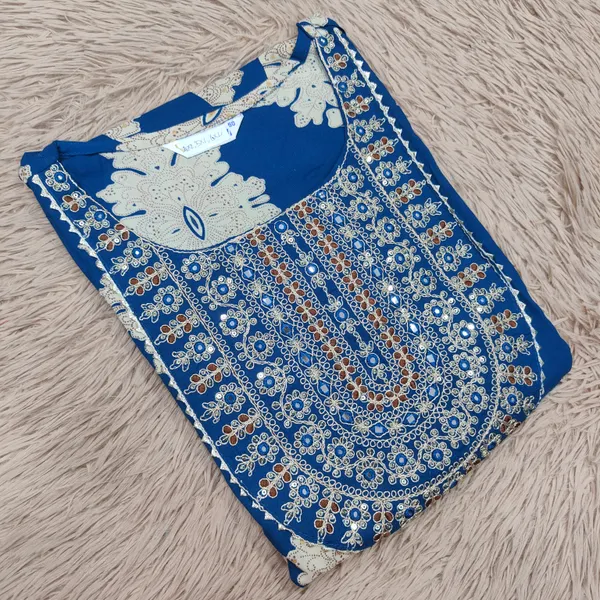 Heavy Rayon Anarkali Kurti | AK1674