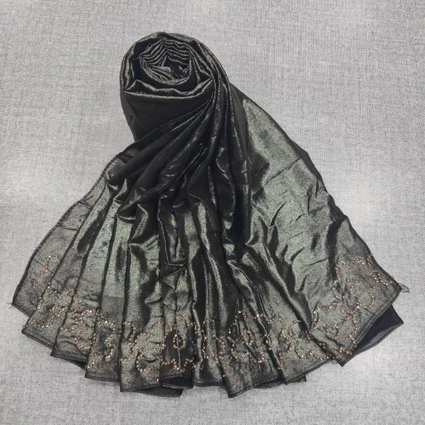 Imported Fabric Hijab with Jharkhand Stone Work | HJ57