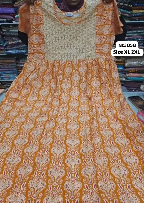 Premium Frock Style Nighty | NT3058