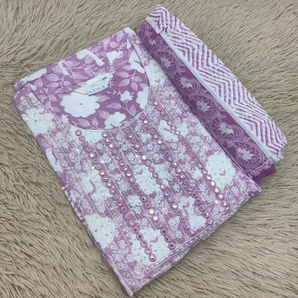 Anarkali Kurti with Dupatta Set | KS1167