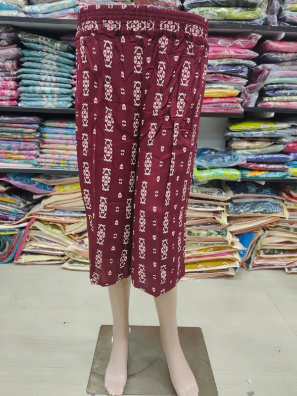 Imported Fabric Free Size Plazzo | PL71