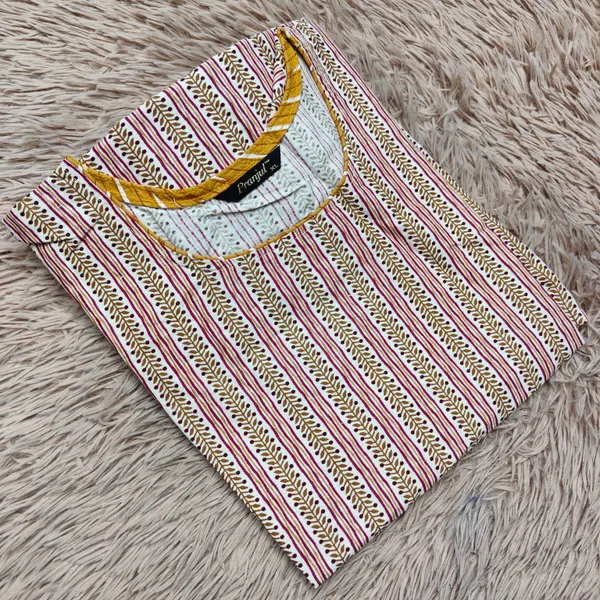 Pranjul Kurti Pure Cotton | PK21