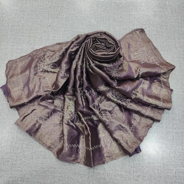 Heavy Crushed Satin Hijab | HJ164