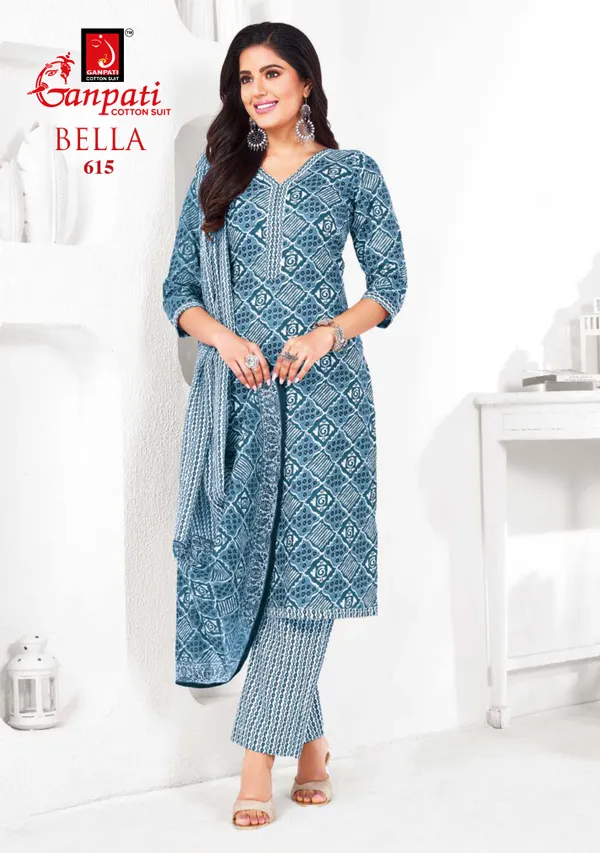 Ganpati | Top Bottom Dupatta Set GP615 |TS1399