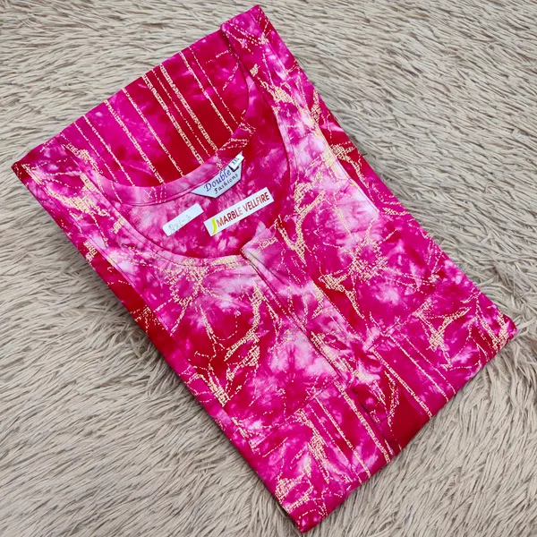 Marble Vellfire Nighty | NT2171