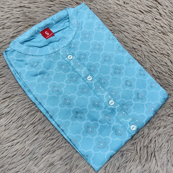 Premium Rayon Straight Kurti with Side Cut & Side Pockets |SD27