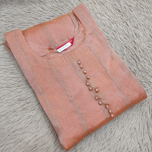 Silk Long Anarkali Kurti | AK1866