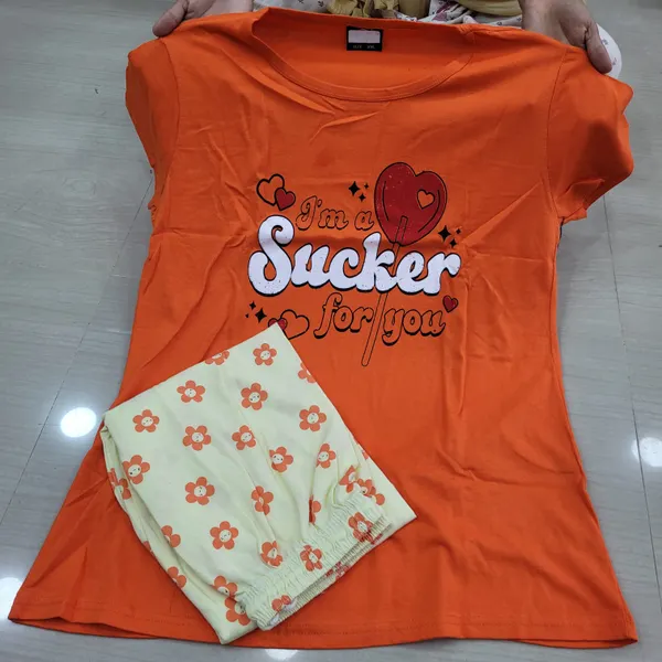 Premium Cotton Night Suit | NS327