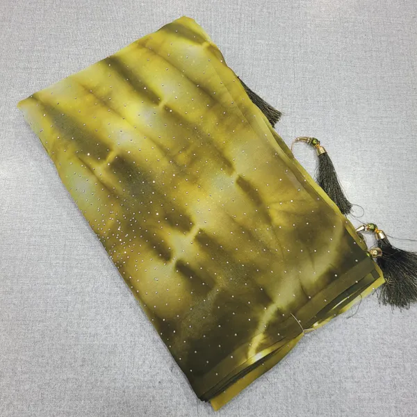 Soft Chifon Saree with seroski Stone work | SR162