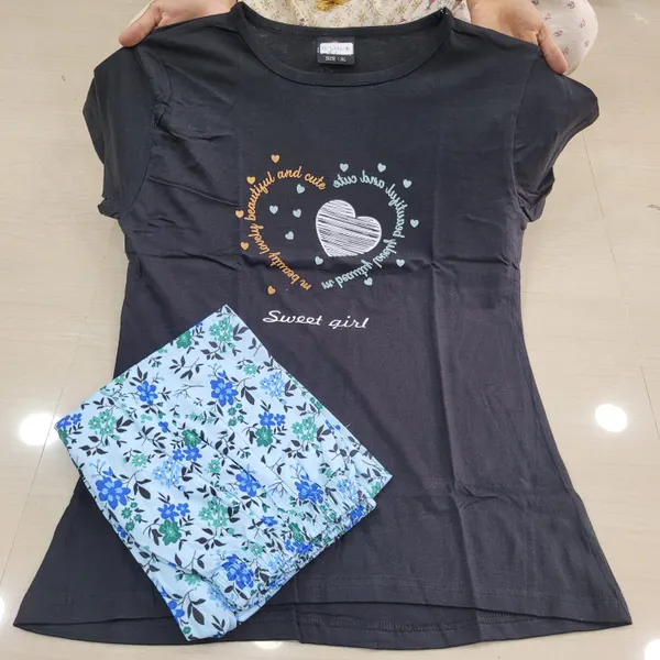 Premium Cotton Night Suit | NS316