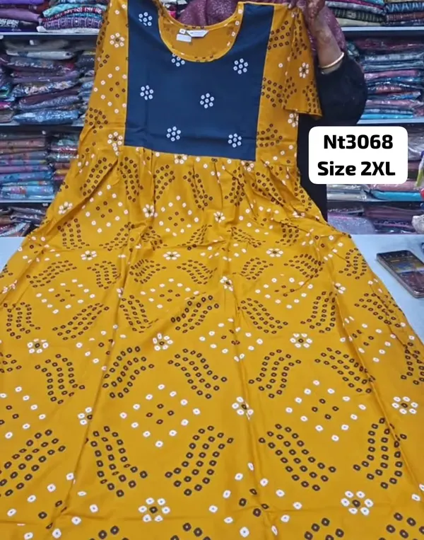 Premium Frock Style Nighty | NT3068