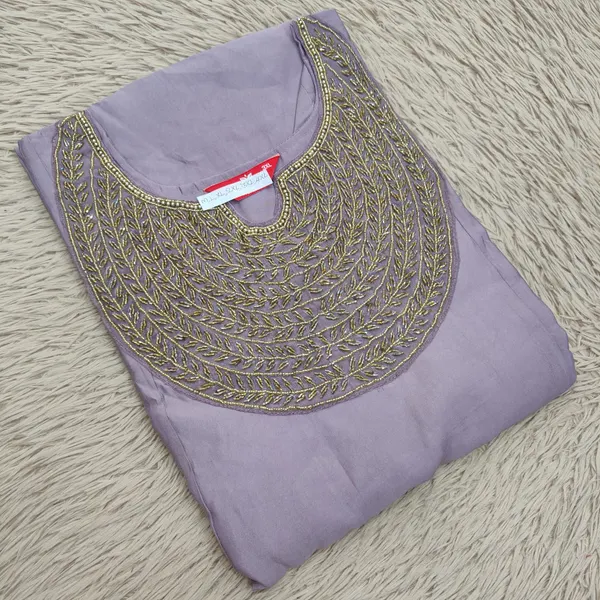 Silk Long Anarkali Kurti | AK1907