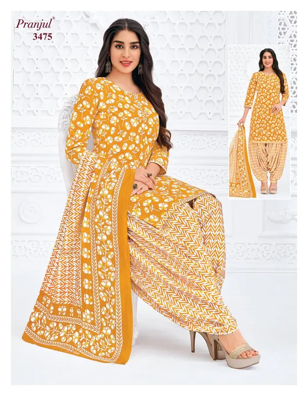 Pranjul Salwar With Patiyala Pant | SP3475