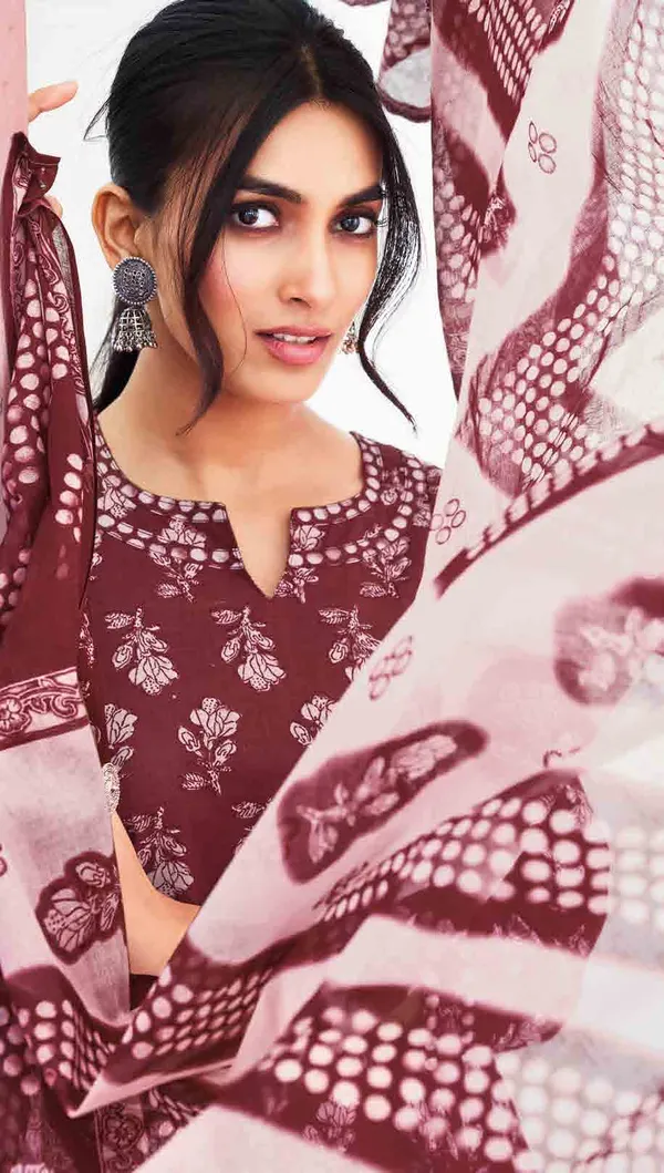 Top Bottom Dupatta Set | TS1625