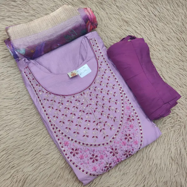 Premium Vatocan Top Bottom Dupatta Set | TSTS2208