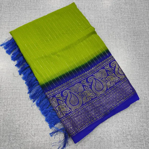Chiffon Foil Printed Saree | SR74