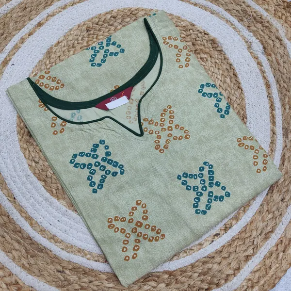 Stright Kurti with Side Cut | SD212