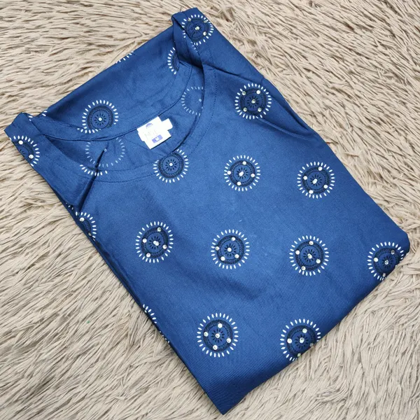 Heavy Rayon Straight Kurti with Side Cut | SD07