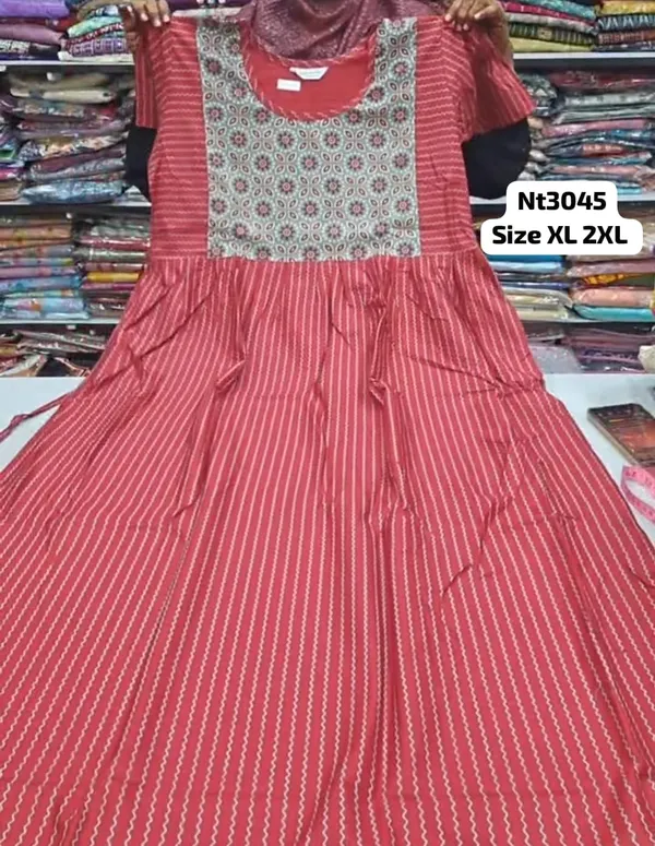 Premium Frock Style Nighty | NT3045