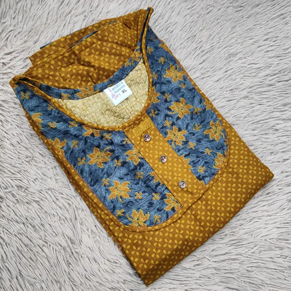 Pure Cotton Nighty | NT3504