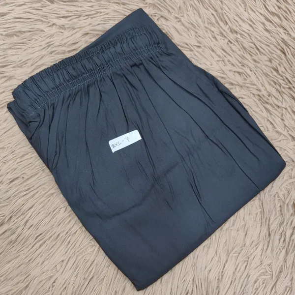 Rayon Straight Pants with Side Pocket & Rope Tie | RT02