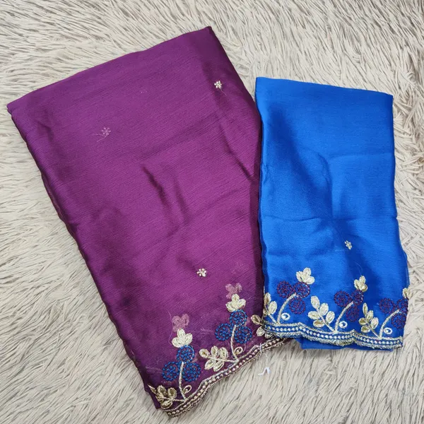 Rangoli Soft Silk Embroidery Saree | SR75