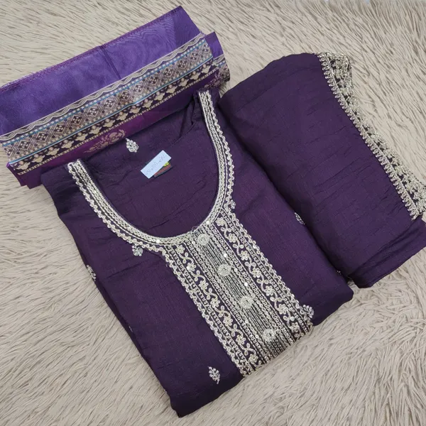 Top Bottom Dupatta Set | TS2708