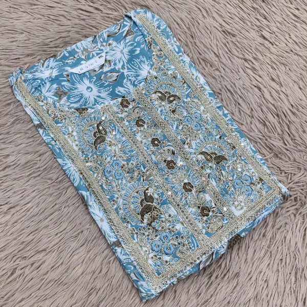 Rayon Anarkali Long Kurti | AK1940