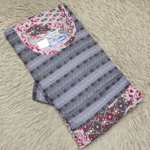 Full Hand Premium Frock Style Nighty } NT3113