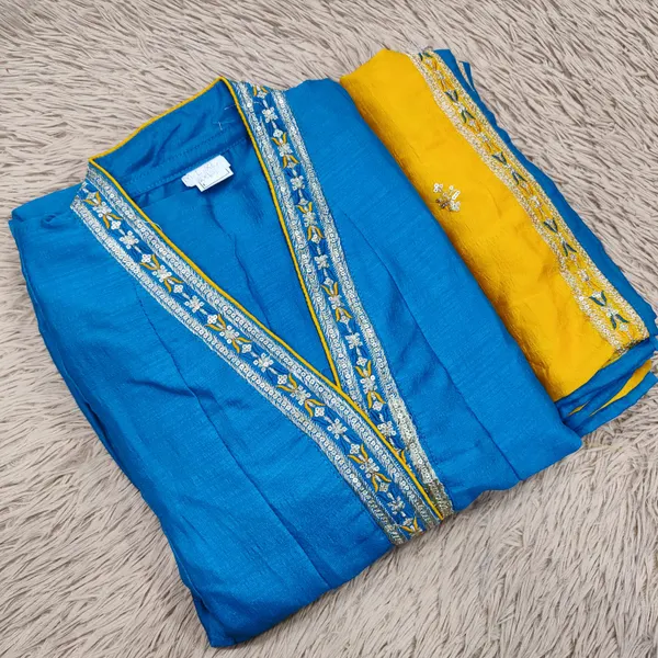 Kurti With Shawl | KS925