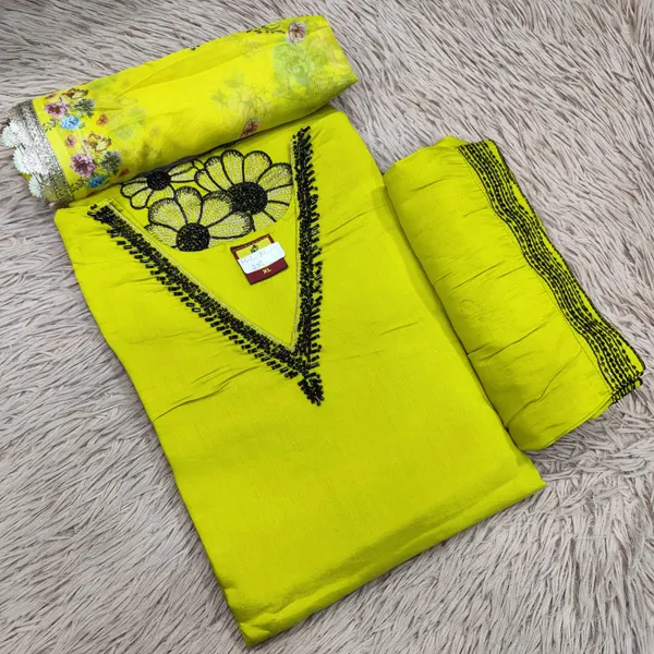 Top Bottom Dupatta set | TS2138