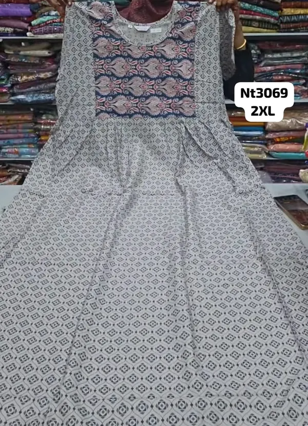 Premium Frock Style Nighty | NT3069