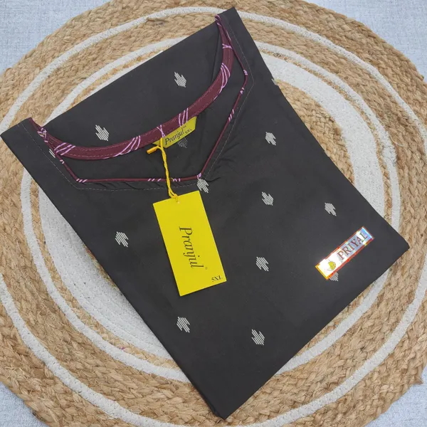 Pranjul Pure Cotton Straight Kurti | PK573
