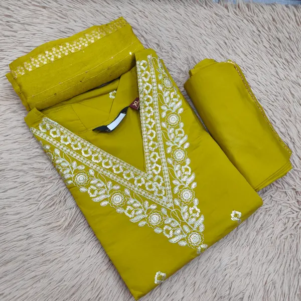 Stright Top Bottom Dupatta | TS2583