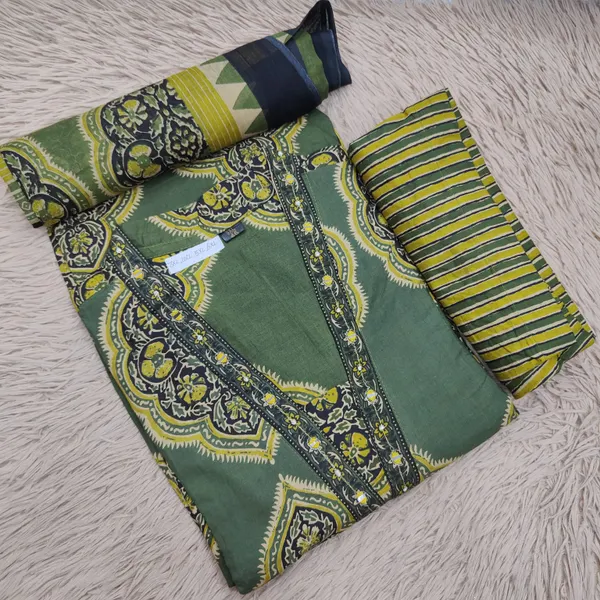 Top Bottom Dupatta Set | TS2723