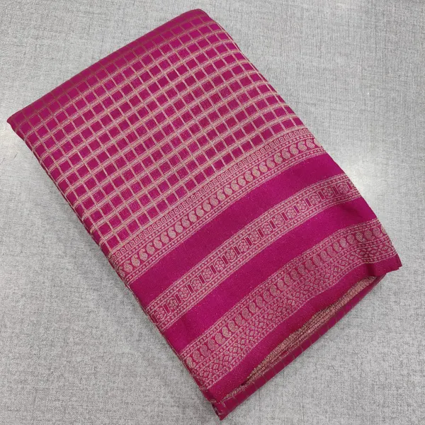 Most elegant festive style Golden Banarasi Silk Saree | SR93