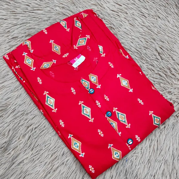 Liva Certified Rayon Feeding Kurti | FK46