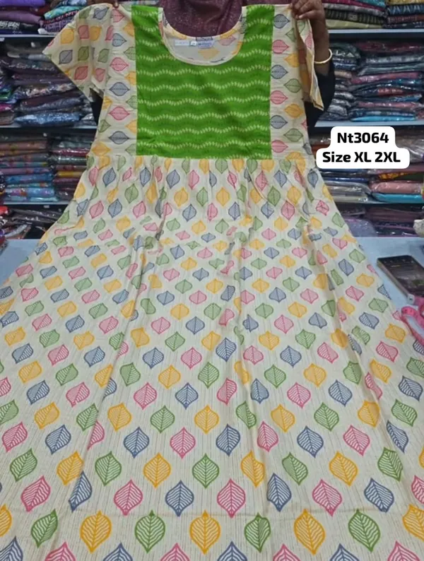 Premium Frock Style Nighty | NT3064