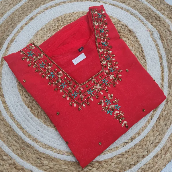 Anarkali Handwork Kurti | AK2160