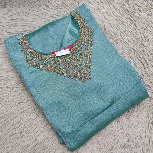 Silk Long Anarkali Kurti | AK1881