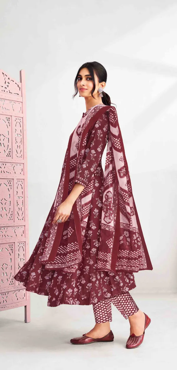 Top Bottom Dupatta Set | TS1625