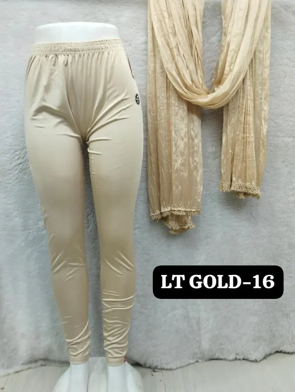 Full Length Shimmer Leggings Premium Quality | SL46