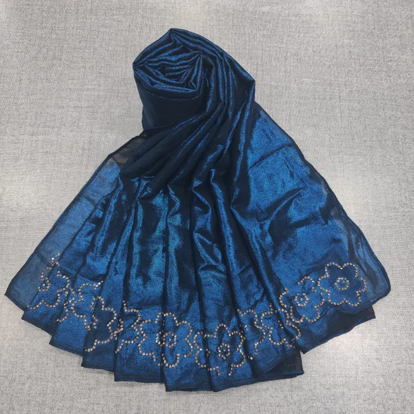 Imported Fabric Hijab with Jharkhand Stone Work | HJ57
