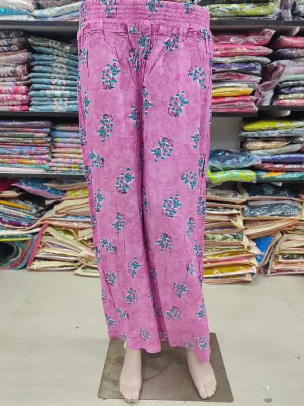 Imported Fabric Free Size Plazzo | PL75