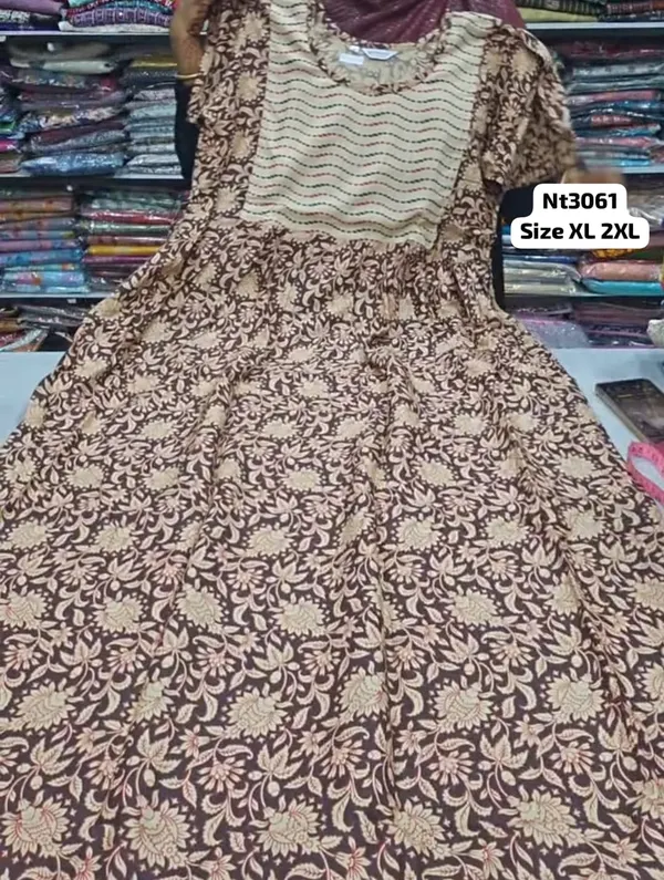 Premium Frock Style Nighty | NT3061