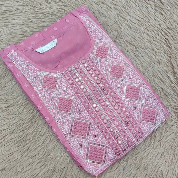 Heavy Rayon Anarkali Kurti | AK1683