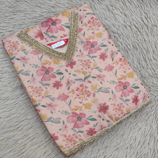 Silk Long Anarkali Kurti | AK1899