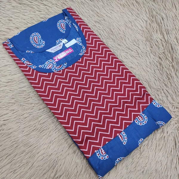 Feeding Frock Nighty / Maxi Gown | FN37